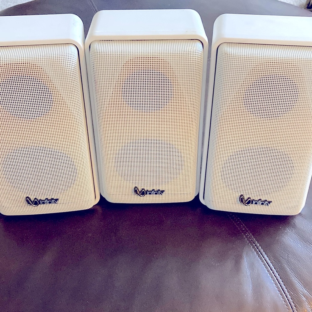 Infinity Micro SL speakers set of 3